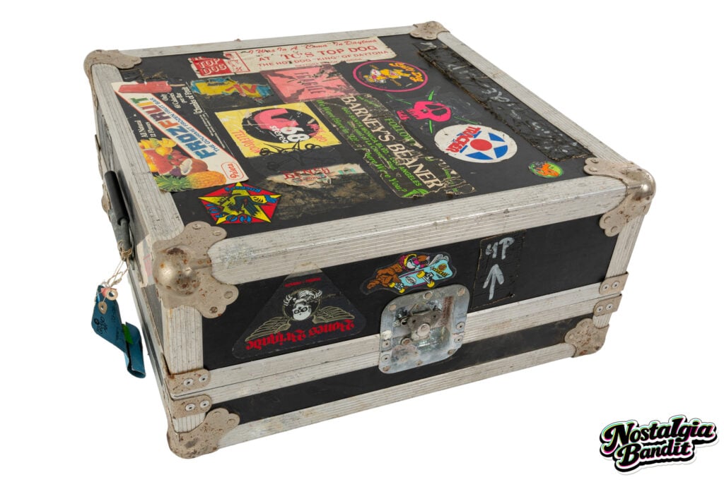 Beastie Boys | Cey Adams & Shadi-Tagged Licensed to Ill Stage-Used Turntable Case (1986-1987)