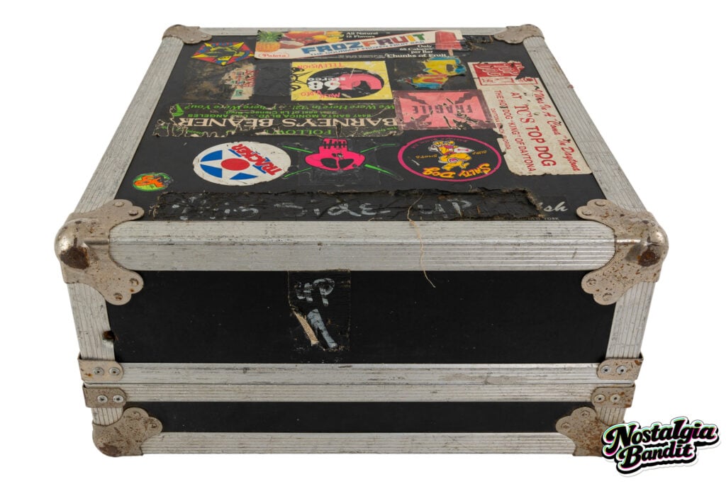 Beastie Boys | Cey Adams & Shadi-Tagged Licensed to Ill Stage-Used Turntable Case (1986-1987)
