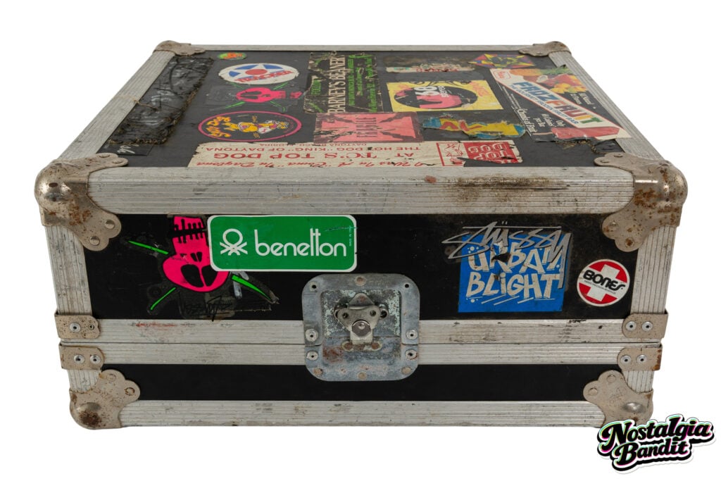 Beastie Boys | Cey Adams & Shadi-Tagged Licensed to Ill Stage-Used Turntable Case (1986-1987)