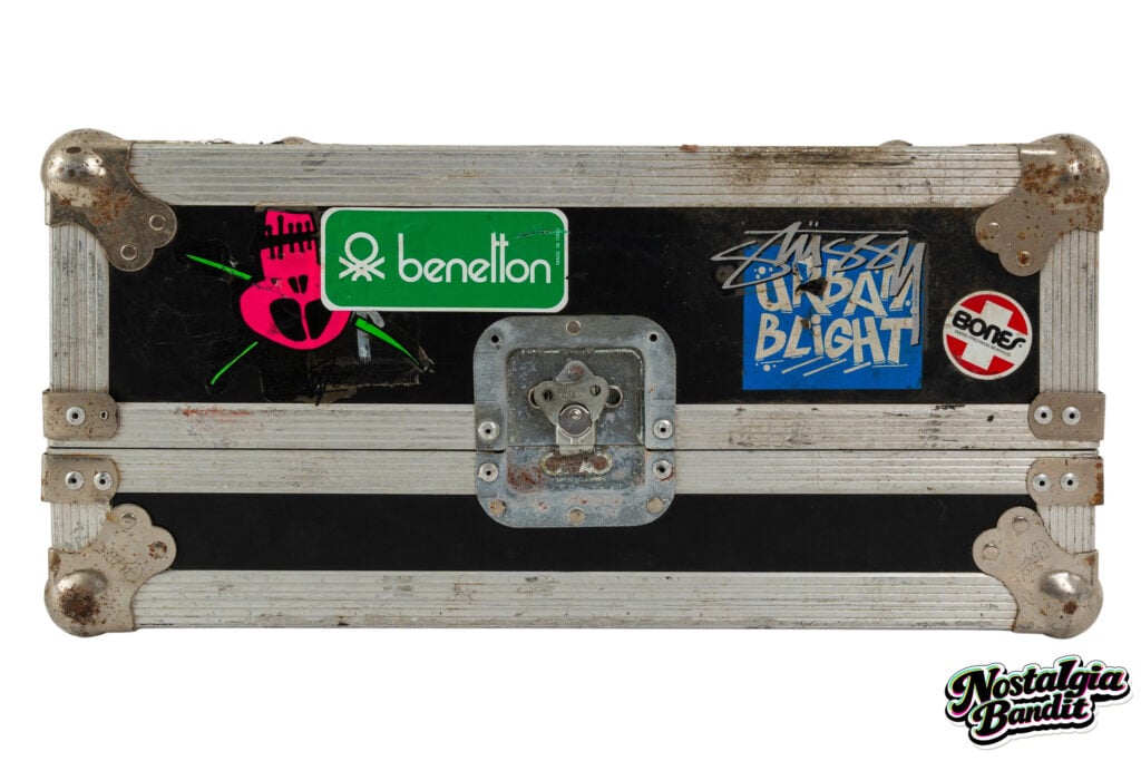 Beastie Boys | Cey Adams & Shadi-Tagged Licensed to Ill Stage-Used Turntable Case (1986-1987)