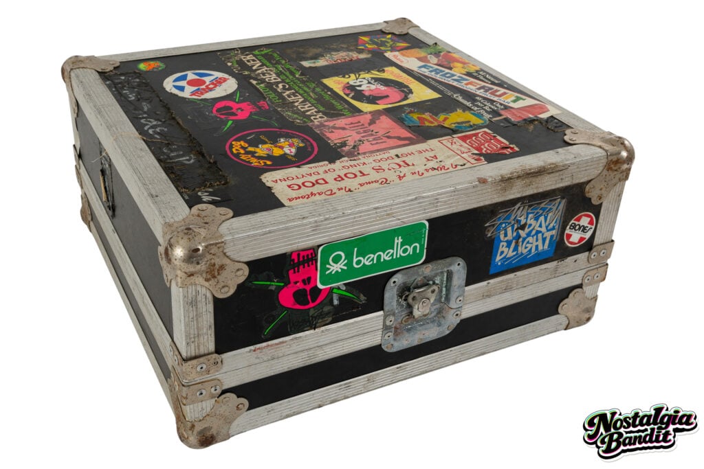 Beastie Boys | Cey Adams & Shadi-Tagged Licensed to Ill Stage-Used Turntable Case (1986-1987)