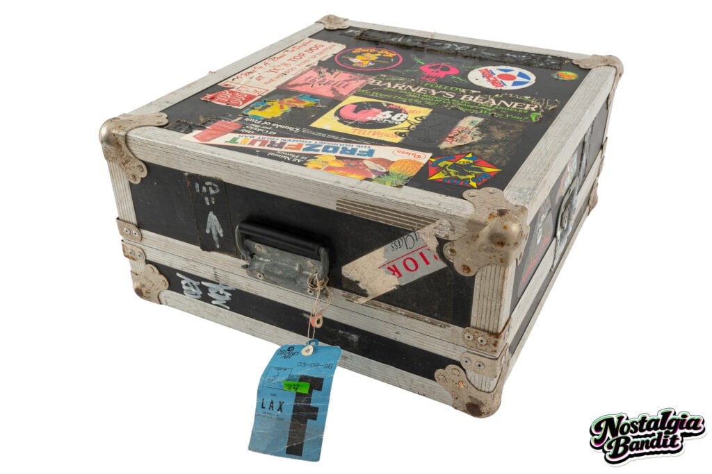 Beastie Boys | Cey Adams & Shadi-Tagged Licensed to Ill Stage-Used Turntable Case (1986-1987)
