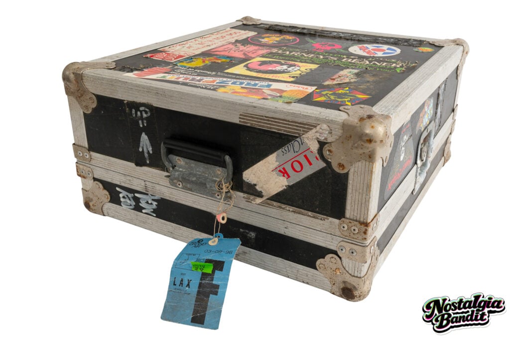 Beastie Boys | Cey Adams & Shadi-Tagged Licensed to Ill Stage-Used Turntable Case (1986-1987)