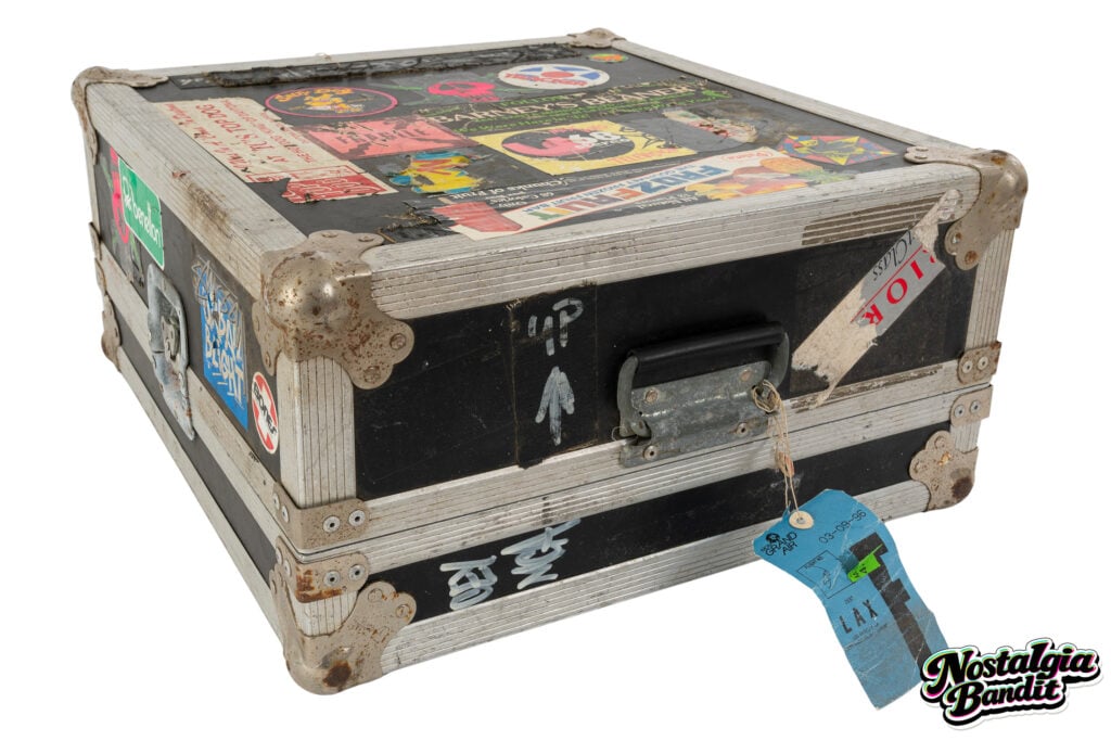 Beastie Boys | Cey Adams & Shadi-Tagged Licensed to Ill Stage-Used Turntable Case (1986-1987)