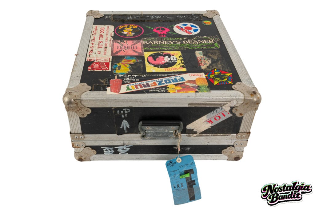 Beastie Boys | Cey Adams & Shadi-Tagged Licensed to Ill Stage-Used Turntable Case (1986-1987)