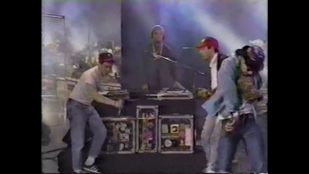 Beastie Boys | Cey Adams & Shadi-Tagged Licensed to Ill Stage-Used Turntable Case (1986-1987)