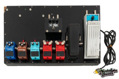 Billy Idol | Steve Stevens Custom-Made Stage-Played & Recording-Used Rebel Yell Pedalboard (1983-87)