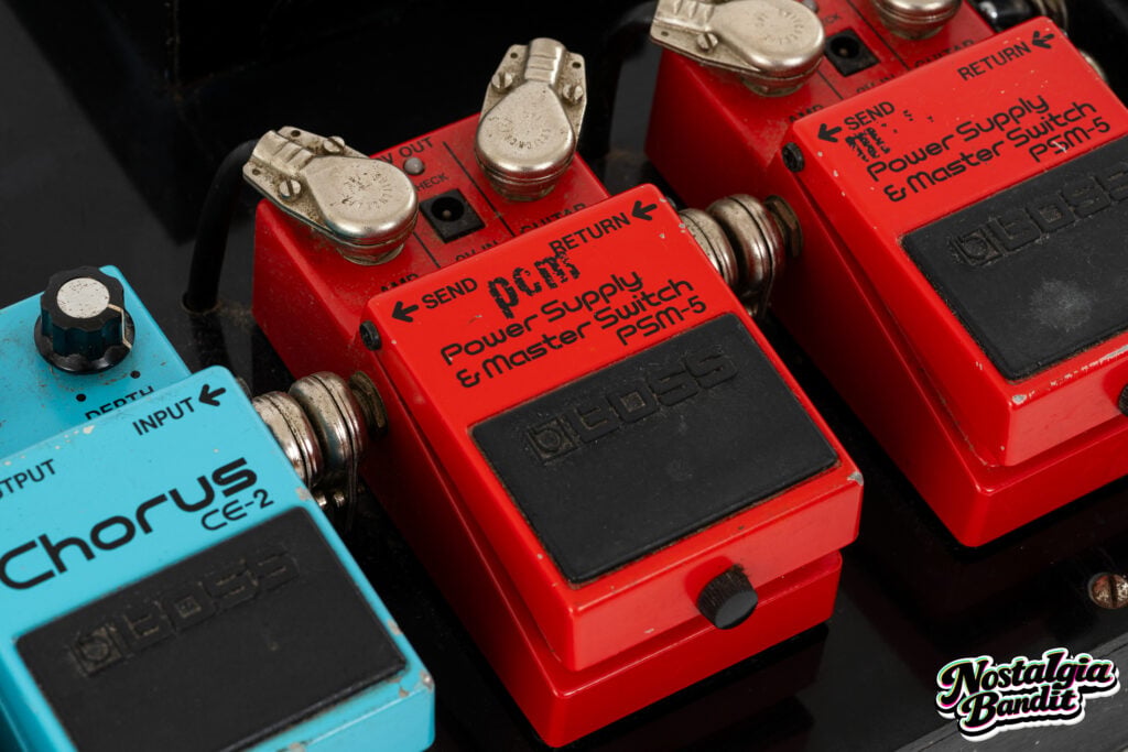 Billy Idol | Steve Stevens Custom-Made Stage-Played & Recording-Used Rebel Yell Pedalboard (1983-87)