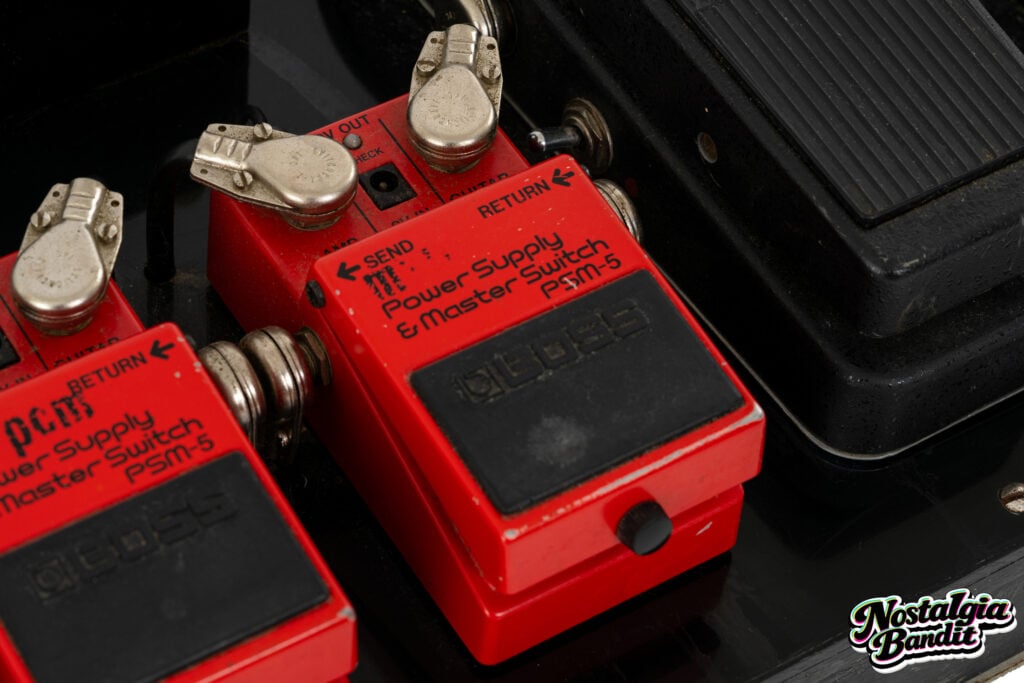 Billy Idol | Steve Stevens Custom-Made Stage-Played & Recording-Used Rebel Yell Pedalboard (1983-87)