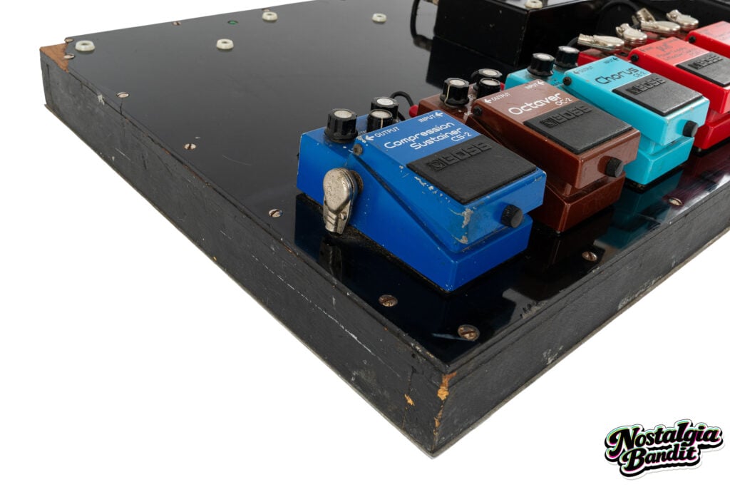 Billy Idol | Steve Stevens Custom-Made Stage-Played & Recording-Used Rebel Yell Pedalboard (1983-87)