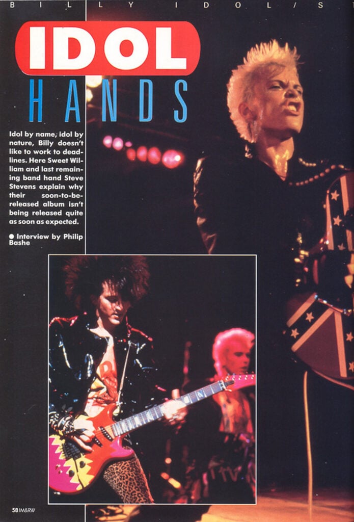 Billy Idol | Steve Stevens Custom-Made Stage-Played & Recording-Used Rebel Yell Pedalboard (1983-87)