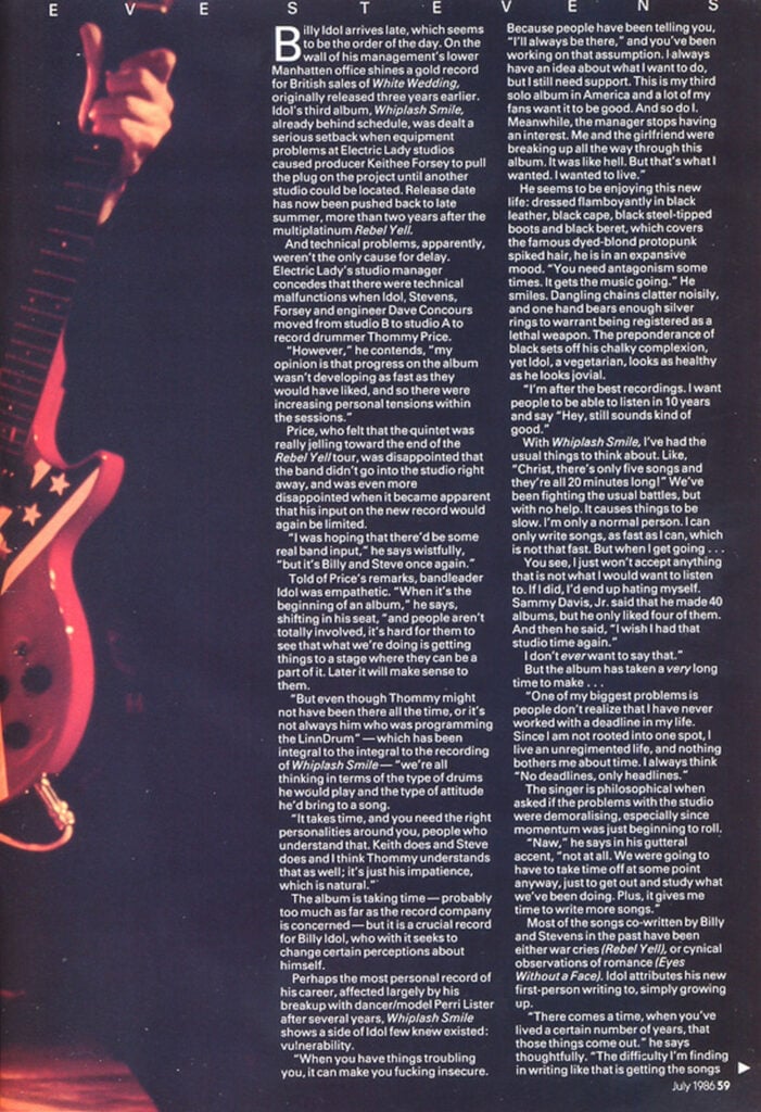 Billy Idol | Steve Stevens Custom-Made Stage-Played & Recording-Used Rebel Yell Pedalboard (1983-87)