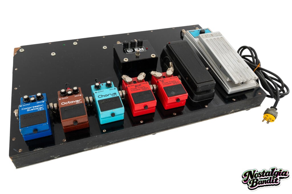 Billy Idol | Steve Stevens Custom-Made Stage-Played & Recording-Used Rebel Yell Pedalboard (1983-87)