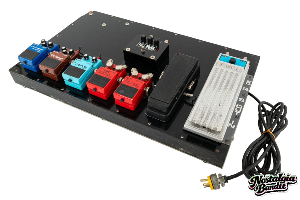 Billy Idol | Steve Stevens Custom-Made Stage-Played & Recording-Used Rebel Yell Pedalboard (1983-87)