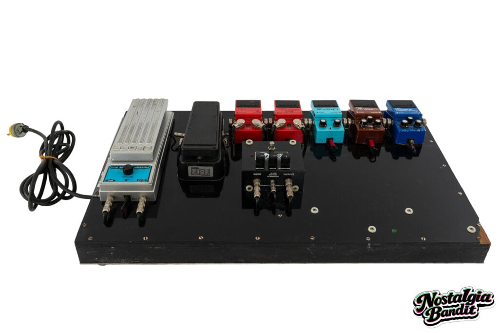 Billy Idol | Steve Stevens Custom-Made Stage-Played & Recording-Used Rebel Yell Pedalboard (1983-87)