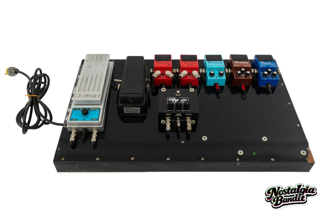 Billy Idol | Steve Stevens Custom-Made Stage-Played & Recording-Used Rebel Yell Pedalboard (1983-87)