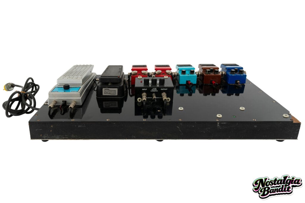 Billy Idol | Steve Stevens Custom-Made Stage-Played & Recording-Used Rebel Yell Pedalboard (1983-87)