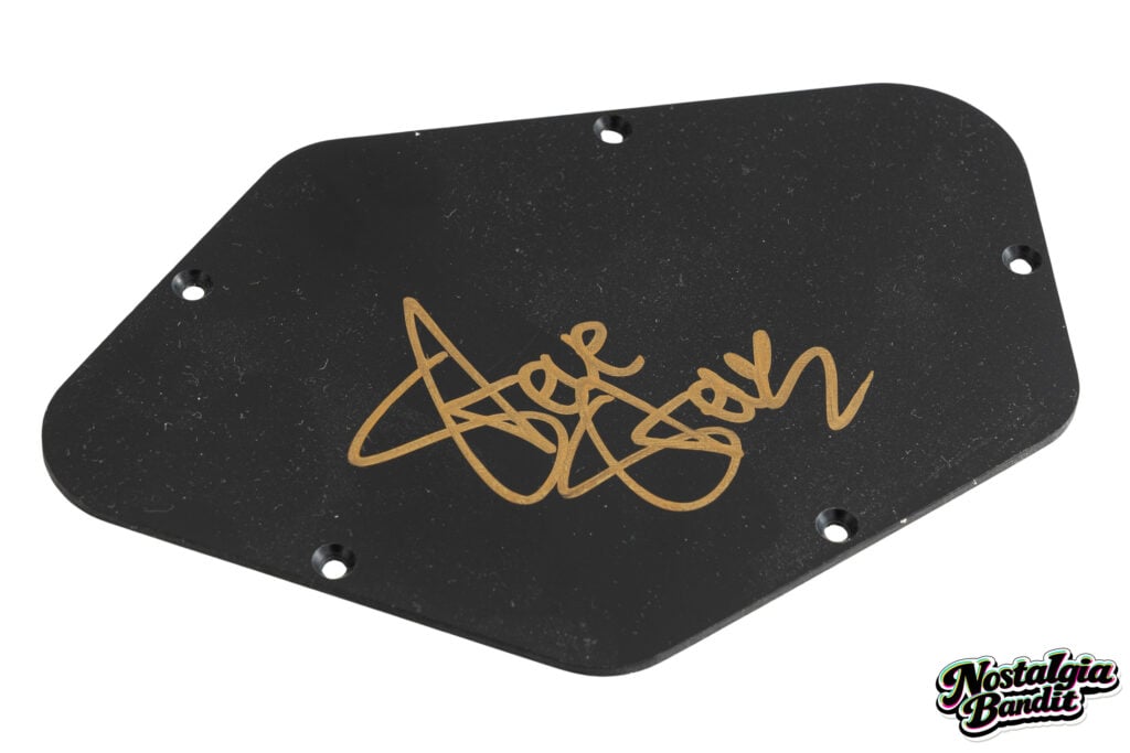 Billy Idol & Steve Stevens | Stage-Used Picks, Signed Pickguard, Plate & Set List (2010-2012)