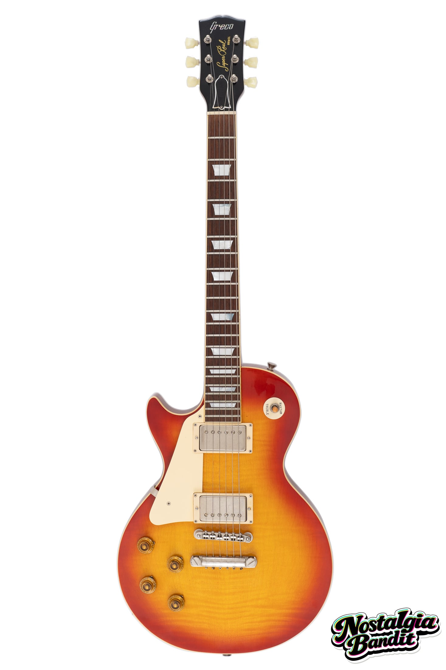 Nostalgia Bandit Auction - The Cars | Elliot Easton Stage-Played & Photo-Matched Greco EGF-1000 Super Real Guitar (1980)