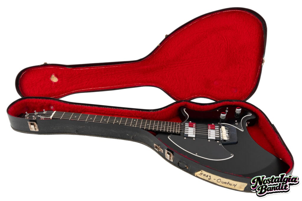 The Cars | Greg Hawkes Stage-Played & Studio-Used Ovation Breadwinner Electric Guitar (1976-1988)