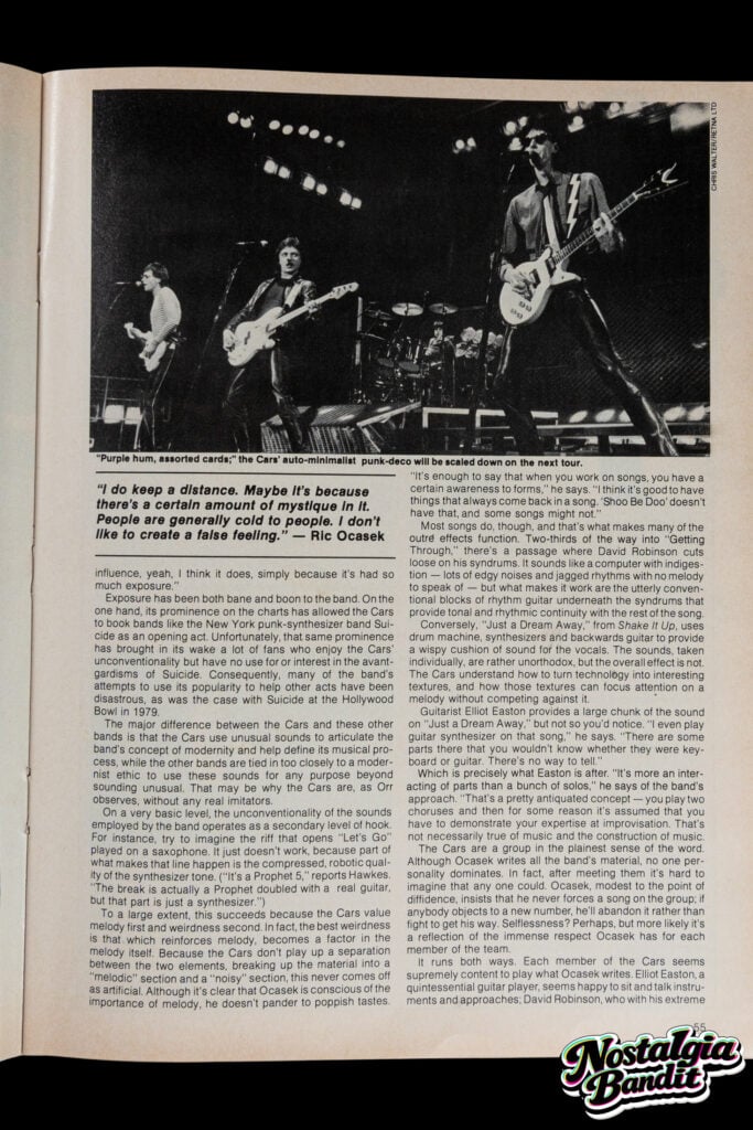 The Cars | Greg Hawkes Stage-Played & Studio-Used Sequential Circuits Prophet-5 Synth (1979-1984)