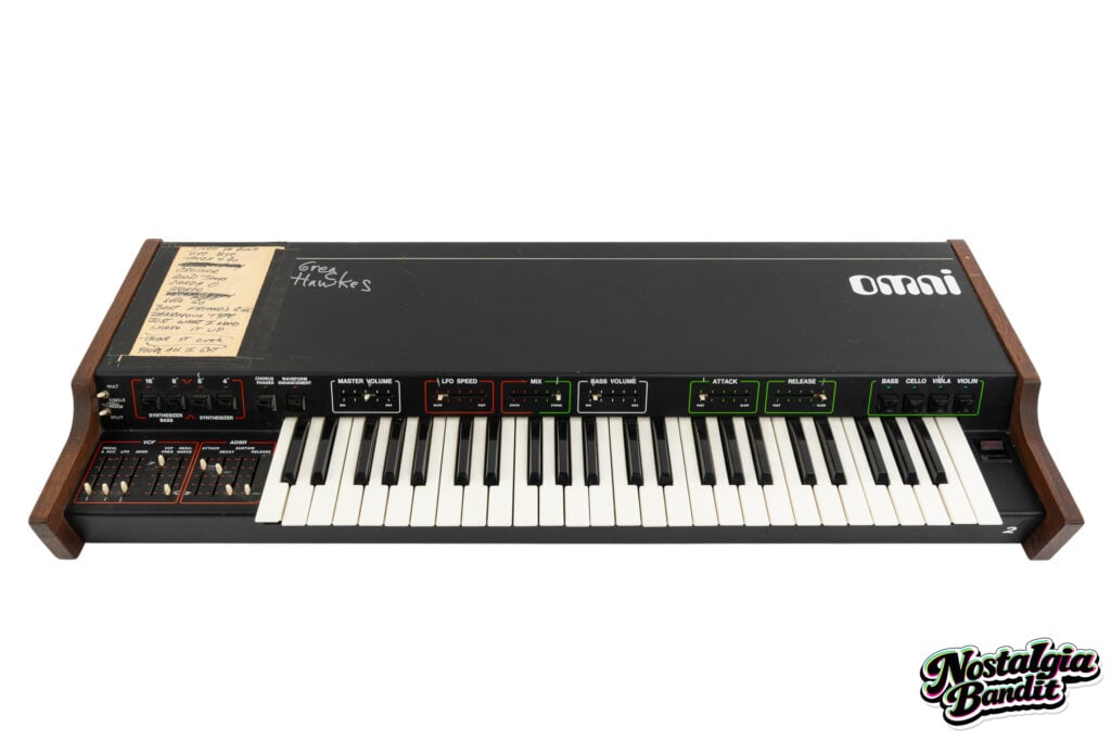 The Cars | Greg Hawkes Stage-Played & Studio-Used ARP Omni MK-1 Synthesizer (1978-1982)