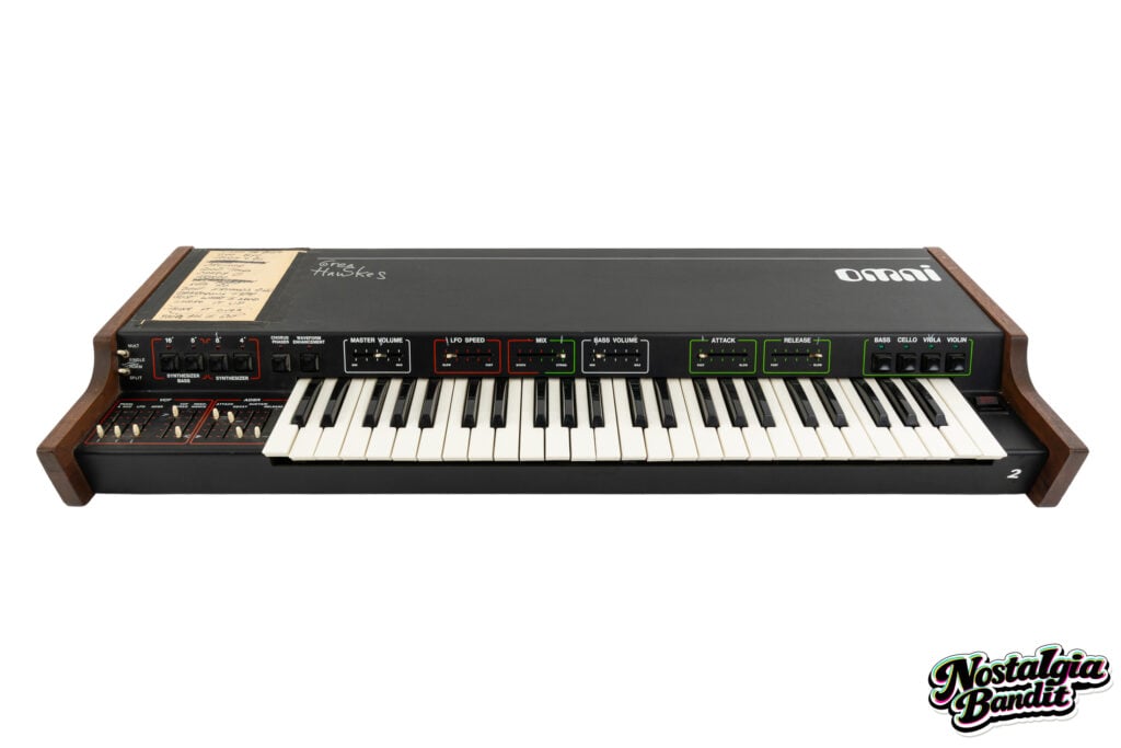 The Cars | Greg Hawkes Stage-Played & Studio-Used ARP Omni MK-1 Synthesizer (1978-1982)