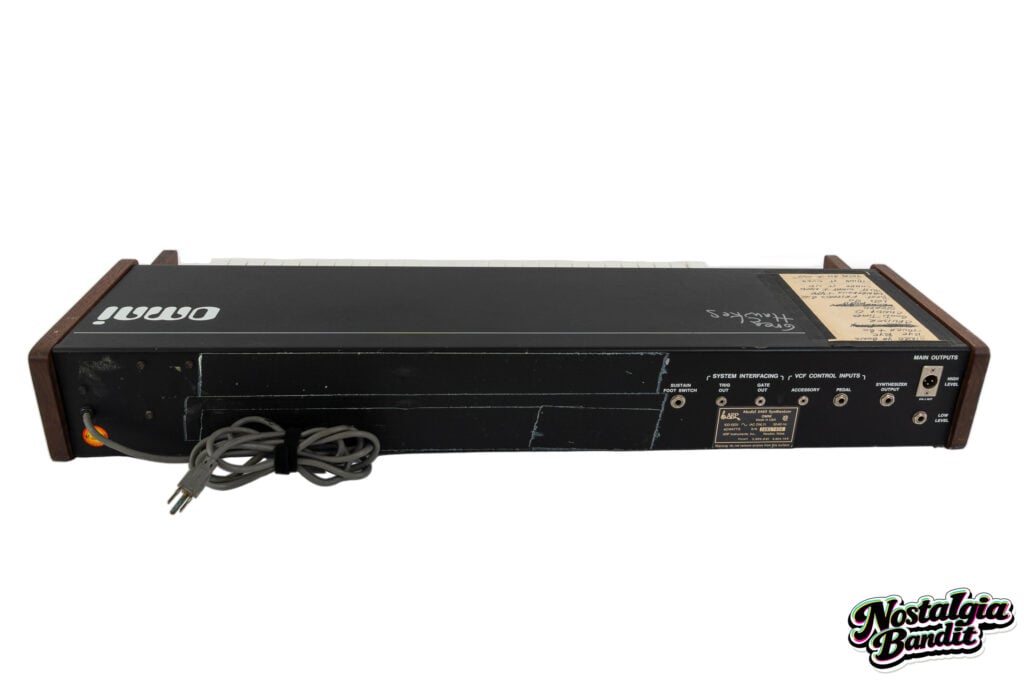 The Cars | Greg Hawkes Stage-Played & Studio-Used ARP Omni MK-1 Synthesizer (1978-1982)