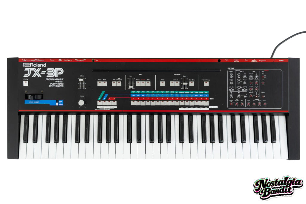 The Cure | Porl Thompson Stage-Played & Studio-Used Roland JX-3P Synthesizer Keyboard (1983-1987)