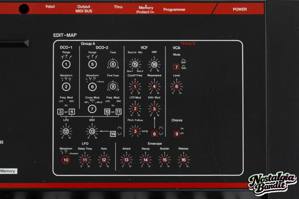 The Cure | Porl Thompson Stage-Played & Studio-Used Roland JX-3P Synthesizer Keyboard (1983-1987)