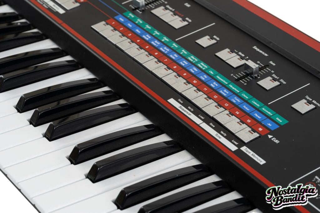 The Cure | Porl Thompson Stage-Played & Studio-Used Roland JX-3P Synthesizer Keyboard (1983-1987)