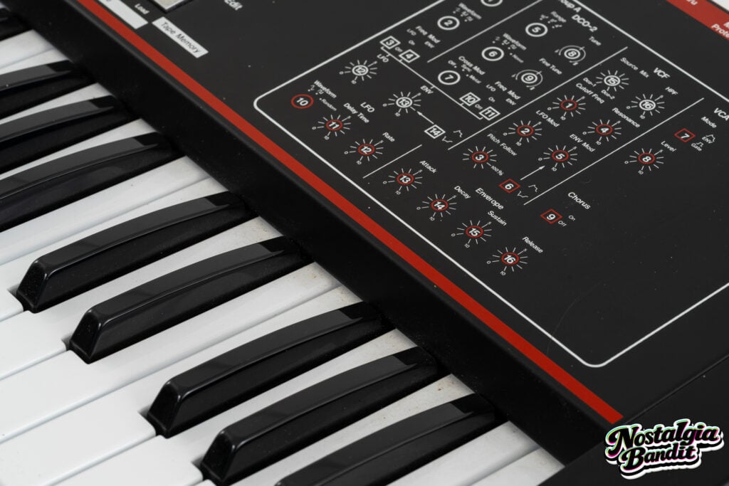 The Cure | Porl Thompson Stage-Played & Studio-Used Roland JX-3P Synthesizer Keyboard (1983-1987)
