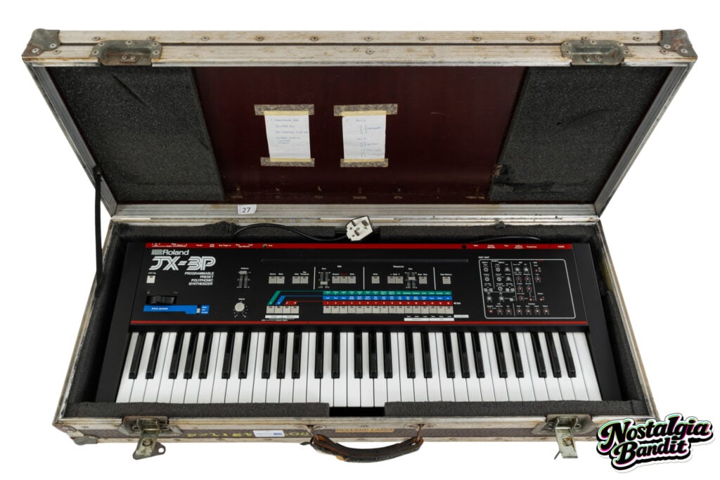 The Cure | Porl Thompson Stage-Played & Studio-Used Roland JX-3P Synthesizer Keyboard (1983-1987)
