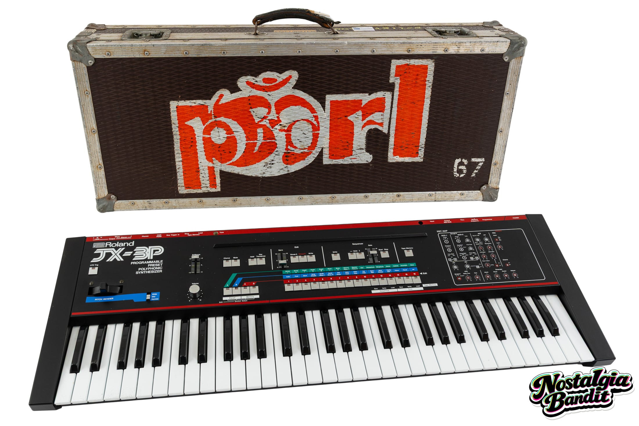Nostalgia Bandit Auction - The Cure | Porl Thompson Stage-Played & Studio-Used Roland JX-3P Synthesizer Keyboard (1983-1987)