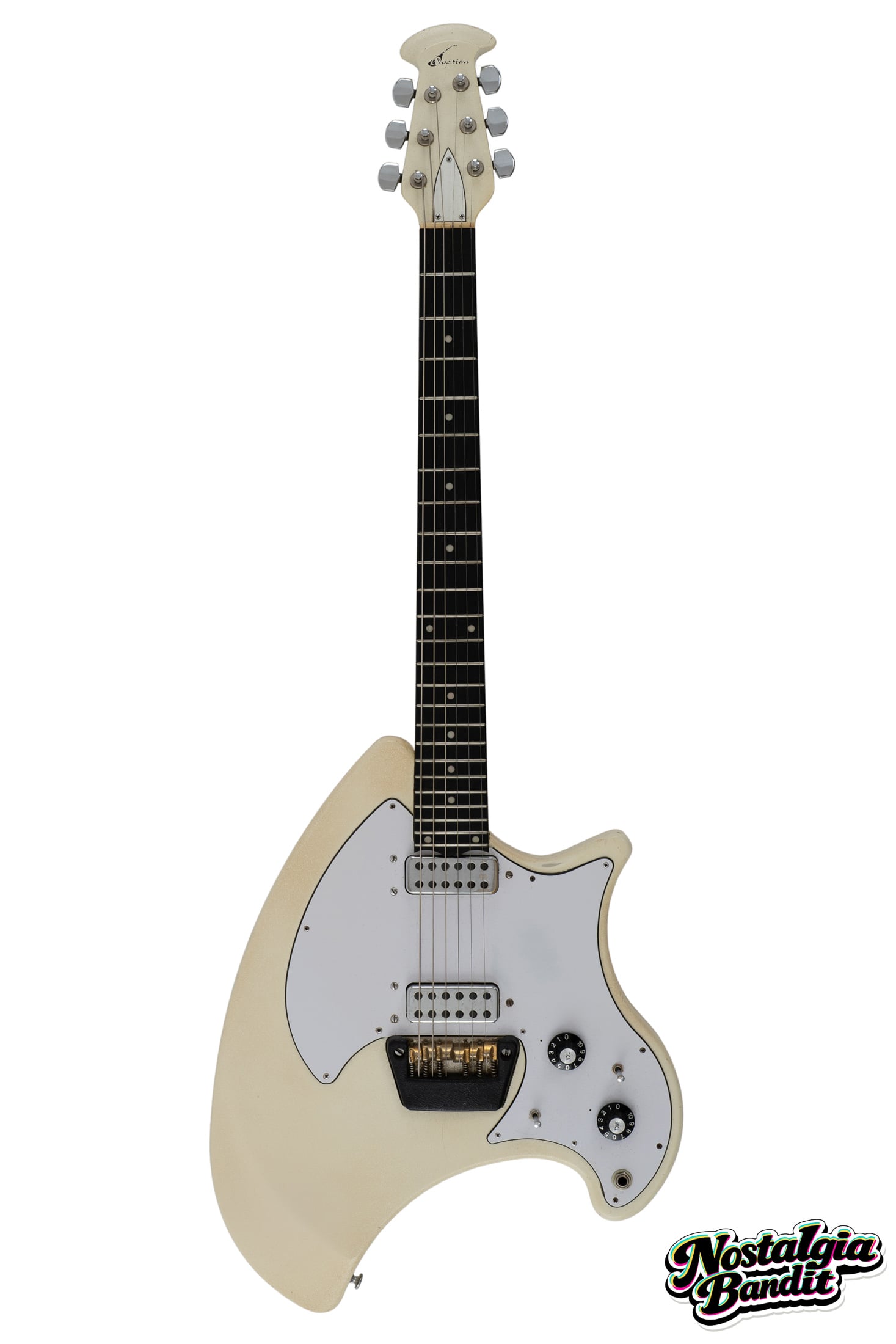 Nostalgia Bandit Auction - Siouxsie and the Banshees | Stage-Played, Studio & Video-Used Ovation Breadwinner Guitar (1979-1986)