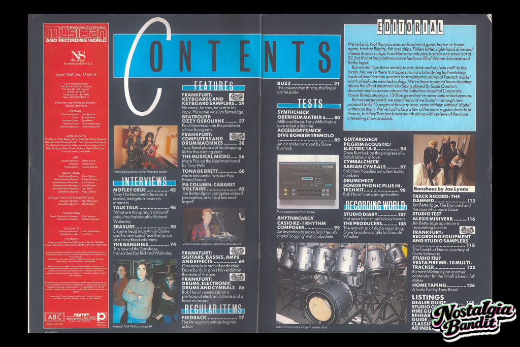 Siouxsie and the Banshees | Stage-Played, Studio & Video-Used Ovation Breadwinner Guitar (1979-1986)