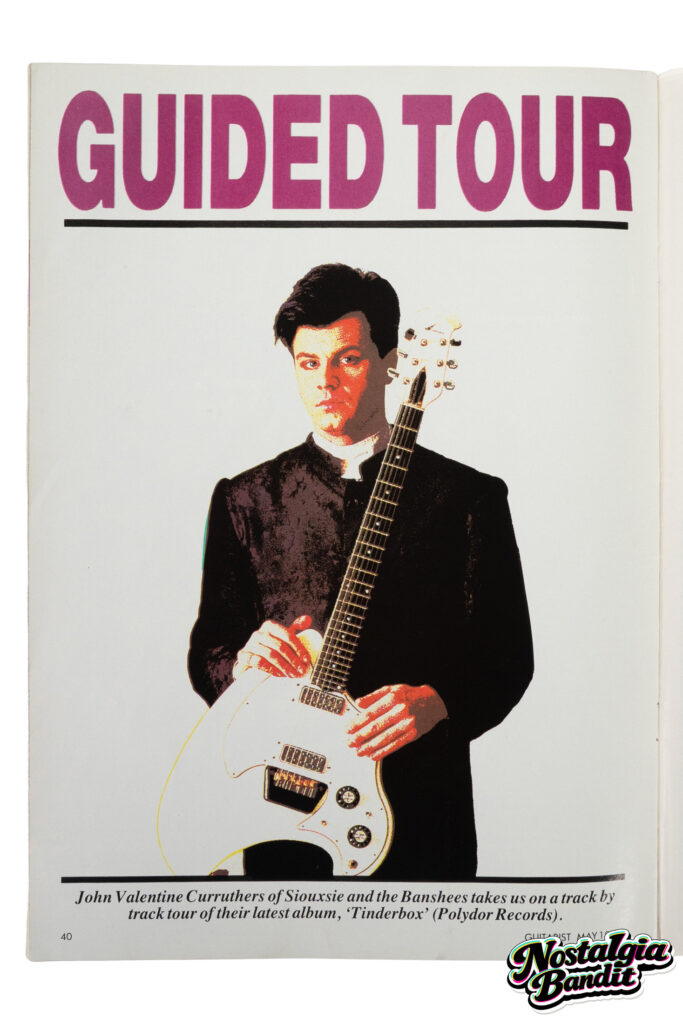 Siouxsie and the Banshees | Stage-Played, Studio & Video-Used Ovation Breadwinner Guitar (1979-1986)