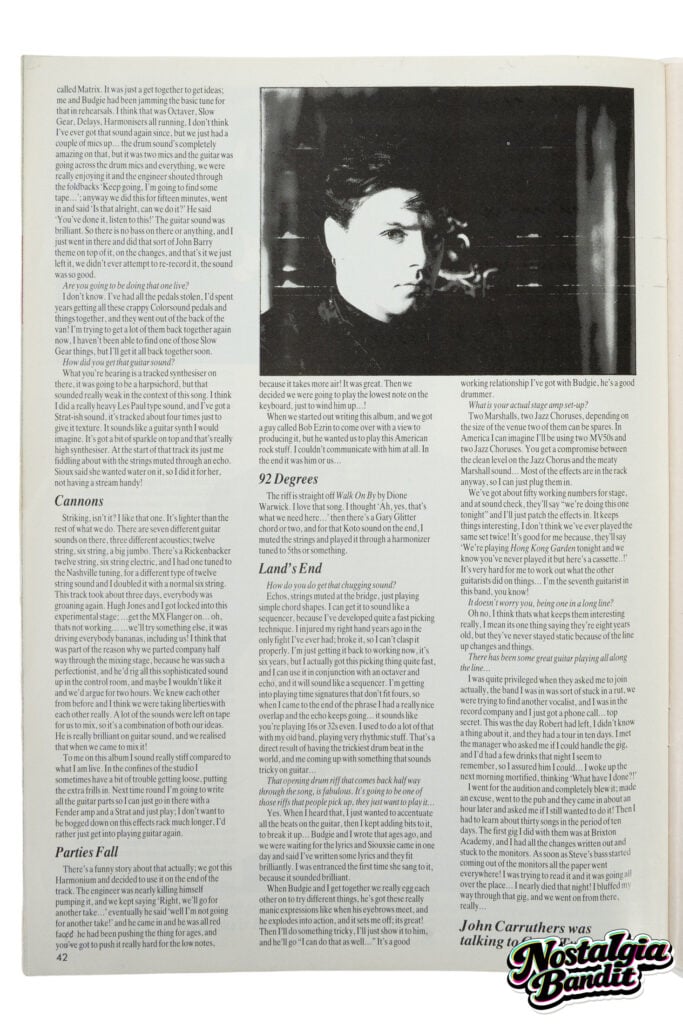 Siouxsie and the Banshees | Stage-Played, Studio & Video-Used Ovation Breadwinner Guitar (1979-1986)