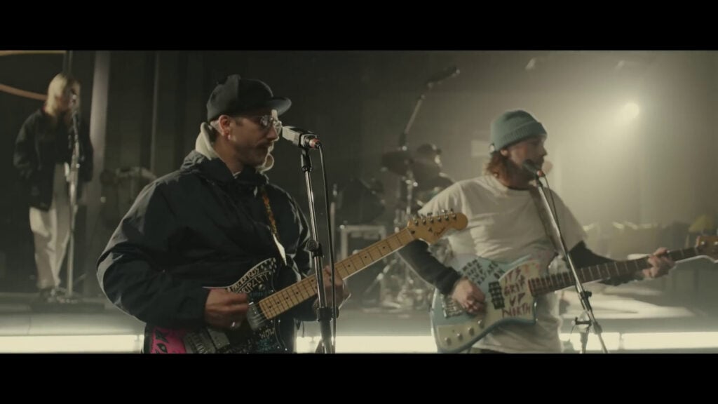 Portugal. The Man | John Gourley Hand-Painted & Screen-Matched Fender Player Plus Meteora HH (2022)