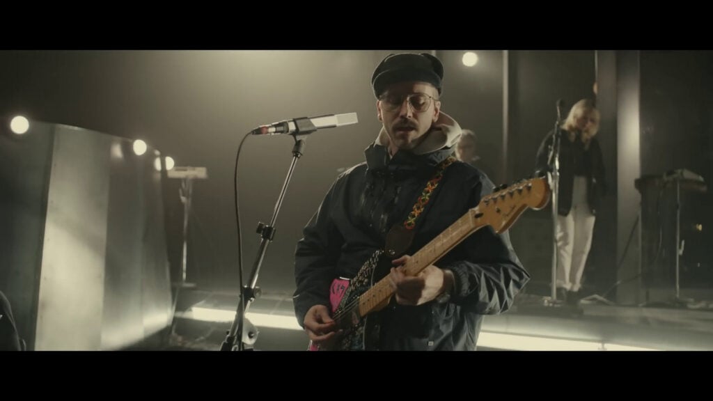 Portugal. The Man | John Gourley Hand-Painted & Screen-Matched Fender Player Plus Meteora HH (2022)