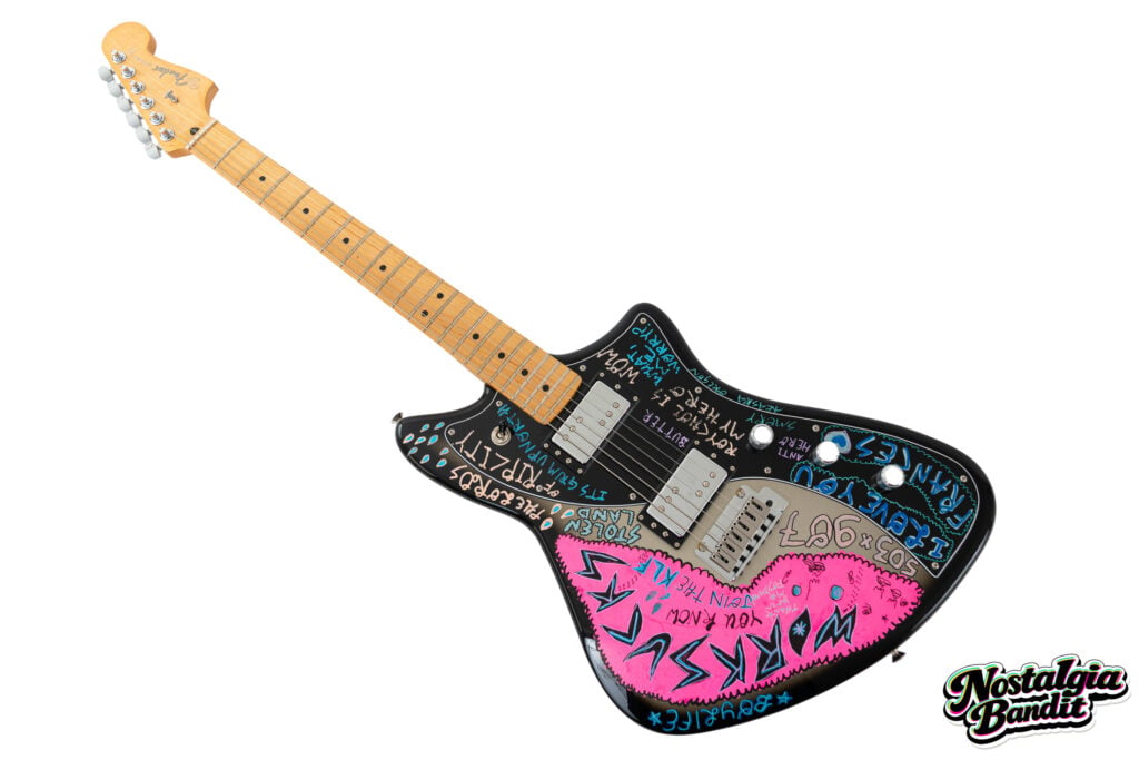 Portugal. The Man | John Gourley Hand-Painted & Screen-Matched Fender Player Plus Meteora HH (2022)