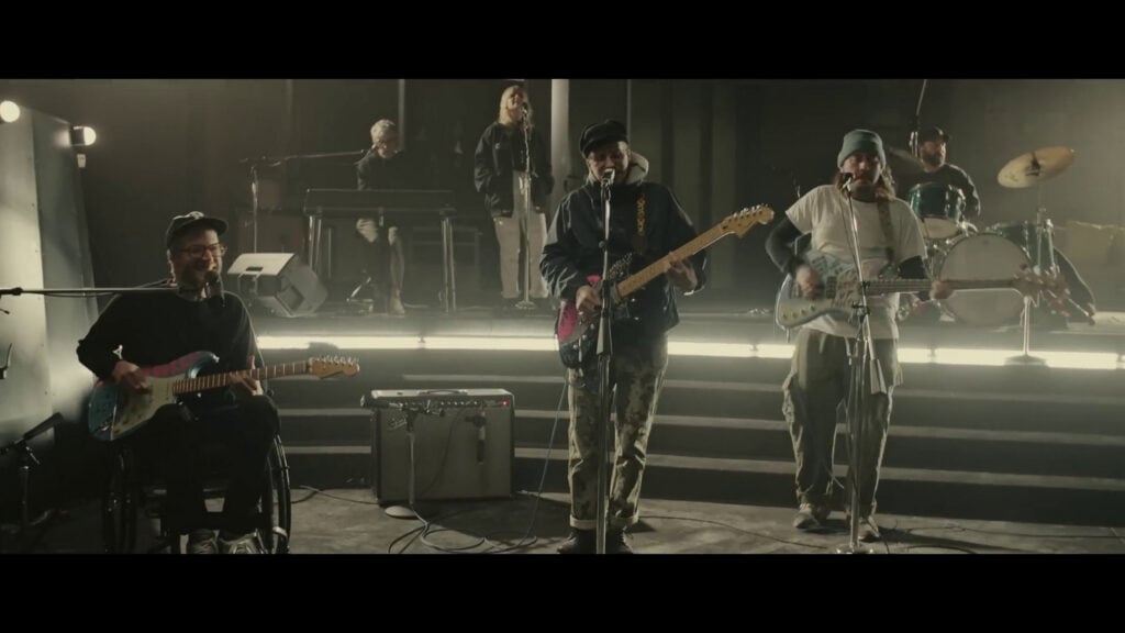 Portugal. The Man | John Gourley Hand-Painted & Screen-Matched Fender Player Plus Meteora HH (2022)