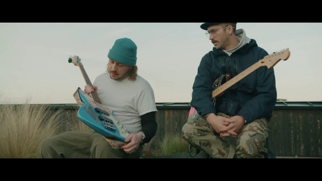 Portugal. The Man | John Gourley Hand-Painted & Screen-Matched Fender Player Plus Meteora HH (2022)