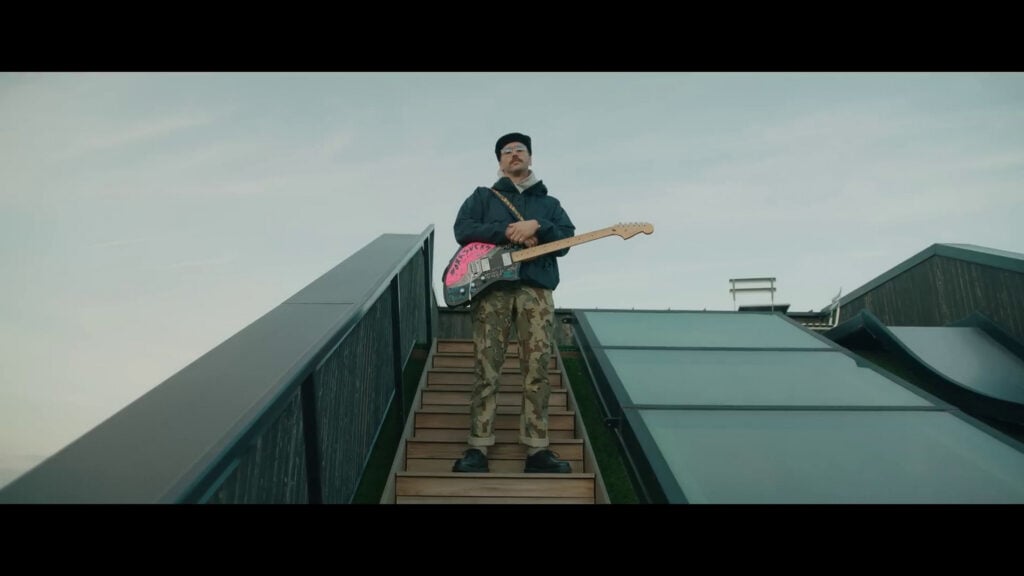 Portugal. The Man | John Gourley Hand-Painted & Screen-Matched Fender Player Plus Meteora HH (2022)