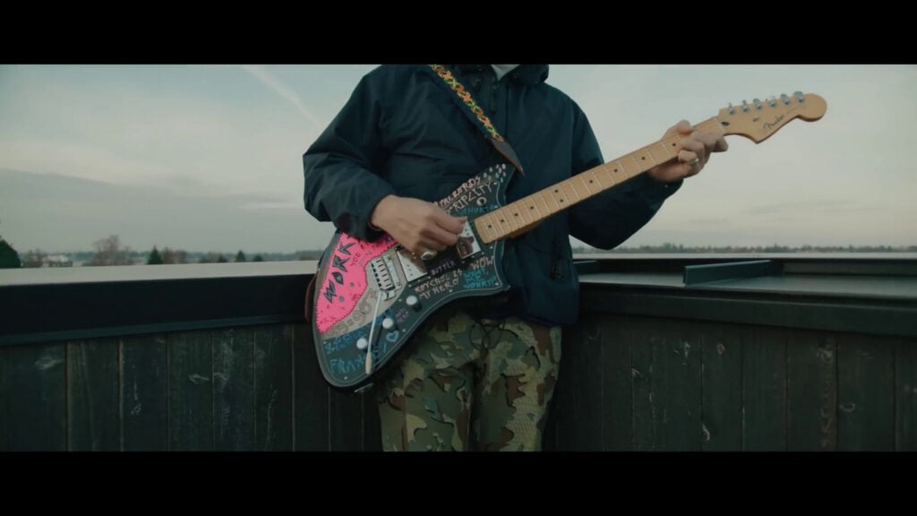 Portugal. The Man | John Gourley Hand-Painted & Screen-Matched Fender Player Plus Meteora HH (2022)