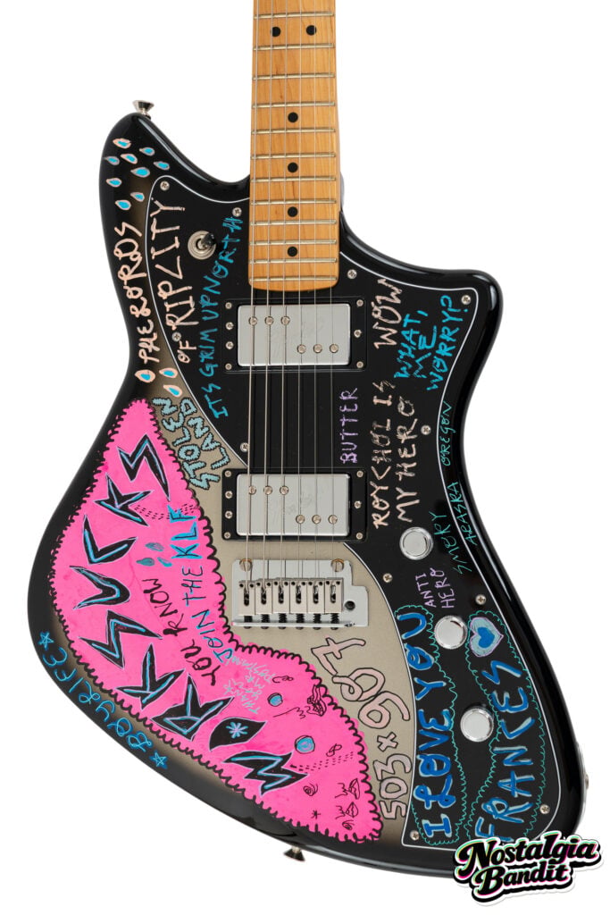 Portugal. The Man | John Gourley Hand-Painted & Screen-Matched Fender Player Plus Meteora HH (2022)