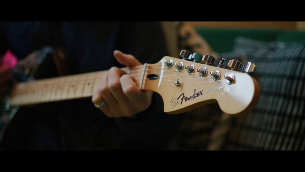 Portugal. The Man | John Gourley Hand-Painted & Screen-Matched Fender Player Plus Meteora HH (2022)