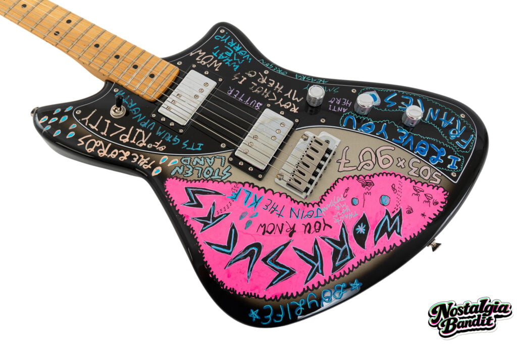Portugal. The Man | John Gourley Hand-Painted & Screen-Matched Fender Player Plus Meteora HH (2022)