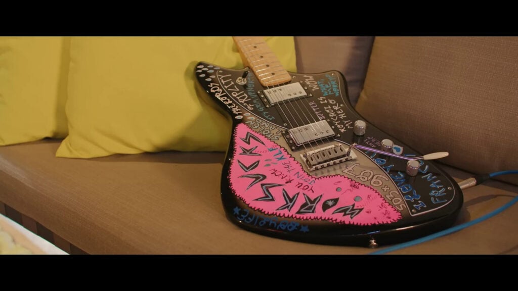 Portugal. The Man | John Gourley Hand-Painted & Screen-Matched Fender Player Plus Meteora HH (2022)