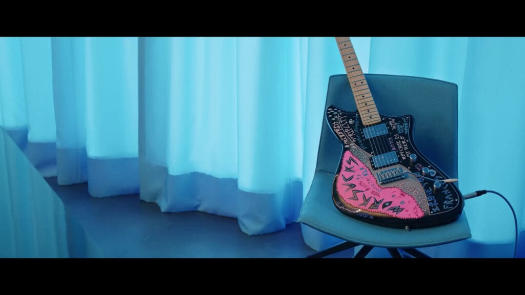 Portugal. The Man | John Gourley Hand-Painted & Screen-Matched Fender Player Plus Meteora HH (2022)